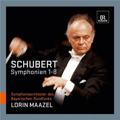 Lorin Maazel & Franz Schubert (1797-1828) - Sinfonien Nr. 1 - 8 (3 CDs)