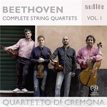 Quartetto di Cremona & Ludwig van Beethoven (1770-1827) - Streichquartette 1 - Klavierquartett op. 18 Nr. 6, op. 95, op. 135