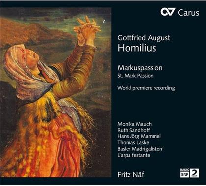 Monika Mauch, Ruth Sandhoff, Hans Jörg Mammel, Thomas Laske, Basler Madrigalisten, … - Markuspassion (2 CDs)