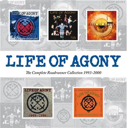 Life Of Agony - Complete Roadrunner - River Runs Red/Ugly/Soul Searching Sun/1989-1999/Unplugged (5 CDs)