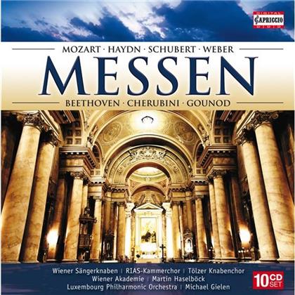 Gielen Michael / Wiener Sk / Rias Kc & Mozart / Hayden / Schubert / Weber / + - Messen (10 CD)