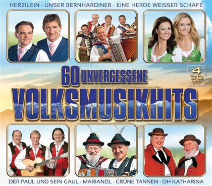 60 Unvergessene Volksmusikhits - Various (4 CD)
