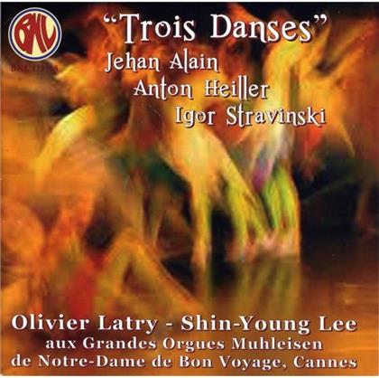 Latry Olivier / Lee Shin-Young & Alain Jehan / Heiller Anton / Stravinsky - 3 Danses / Tanz-Toccata / Rite Of Spring
