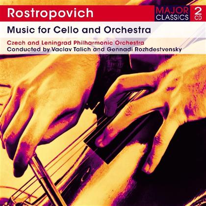 Mstislav Rostropovitsch - Music For Cello And Orchestra (2 CDs)