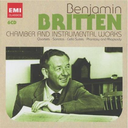 Mork Truls / Endellion / Hough / Bream & Benjamin Britten (1913-1976) - Kammermusik (6 CDs)