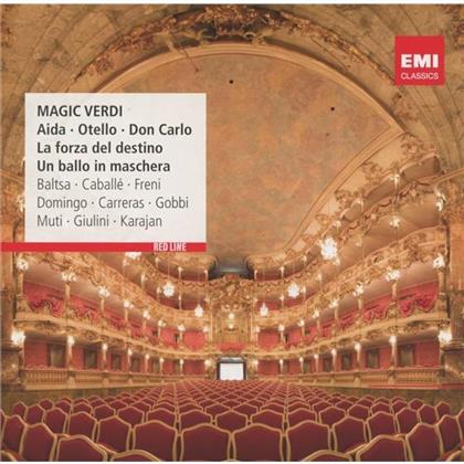 Domingo Placido / Carreras / Caballe & Giuseppe Verdi (1813-1901) - Magic Verdi