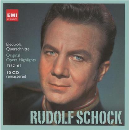 Schock Rudolf / Metternich / Rysanek & Wolfgang Amadeus Mozart (1756-1791) - Electrola Qs - Original Opera Highlights (10 CDs)
