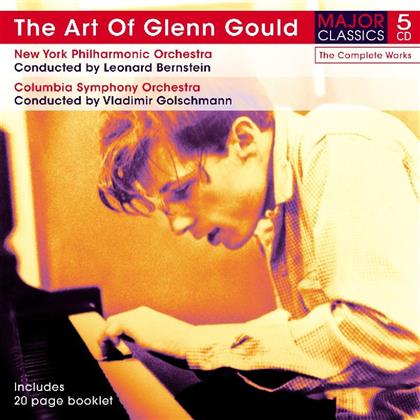 Bernstein Leonard / Golschmann & Glenn Gould - Art Of Glenn Gould + 20 Page Booklet (5 CDs)