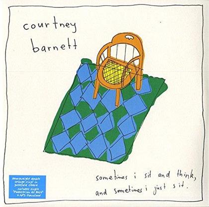 Courtney Barnett - Sometimes I Sit And Think And Sometimes I Just Sit - Limited Orange Vinyl + 7 Inch (Colored, LP + Digital Copy)
