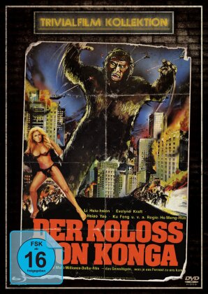 Der Koloss von Konga (Trivialfilm Kollektion, Limited Edition, Uncut, Blu-ray + DVD)