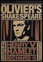 Olivier's Shakespeare (Criterion Collection, 3 DVDs)