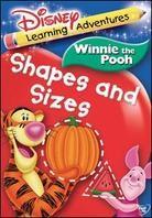 Winnie the Pooh - Shapes and sizes