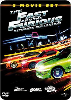 The Fast and the Furious 1-3 (Steelbook, 3 DVDs)