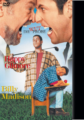 Adam Sandler Box - Happy Gilmore / Billy Madison / Die Wutprobe (3 DVDs)