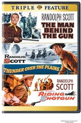 The man behind the gun / Thunder over the plains / Riding Shotgun (2 DVDs)