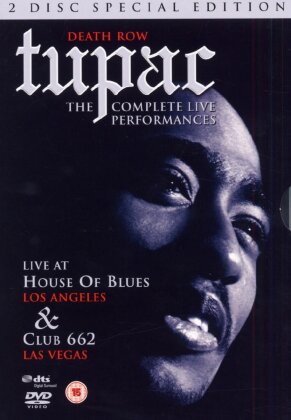 Tupac Shakur (2 Pac) - The complete Live Performances (2 DVDs)