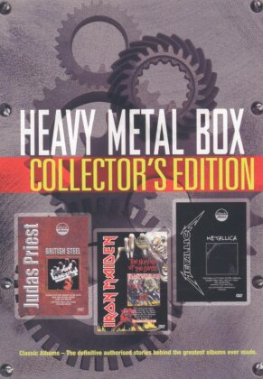 Metallica, Iron Maiden & Judas Priest - Heavy Metal Box (Collector's Edition, 3 DVD)