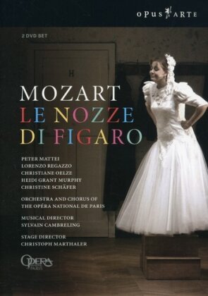 Orchestra of the Opera National de Paris, Sylvain Cambreling & Lorenzo Regazzo - Mozart - Le nozze di Figaro (Opus Arte, 2 DVDs)