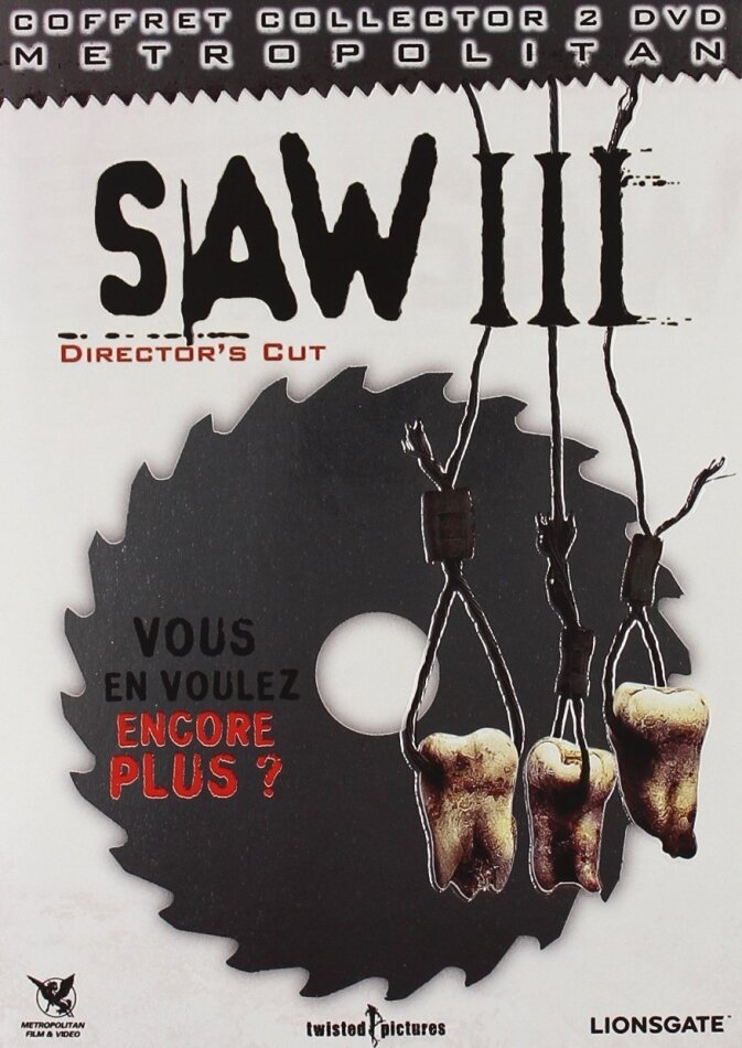 Saw 3 (2006) (Collector's Edition, 2 DVDs)