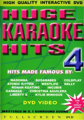 Karaoke - Huge Karaoke Hits vol. 4