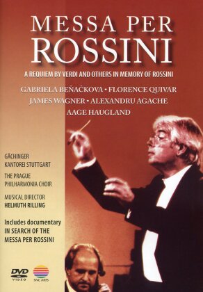 Gächinger Kantorei Stuttgart, Helmuth Rilling & Gabriela Benackova - Verdi - Messa da Requiem - Messa Per Rossini / In Search Of The Messa Per Rossini