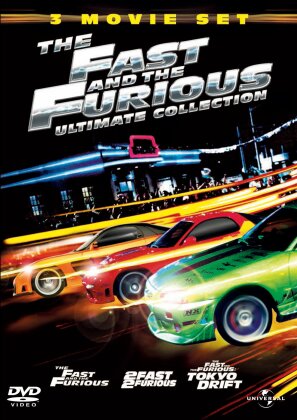 The Fast and the Furious 1-3 - (Amaray Box 3 DVDs)