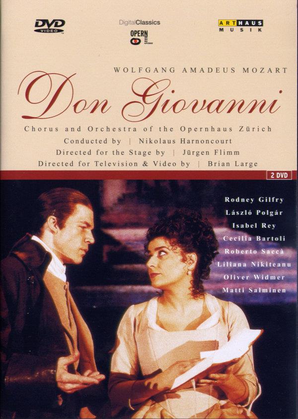 Opernhaus Zürich, Nikolaus Harnoncourt & Cecilia Bartoli - Mozart - Don Giovanni (Arthaus, 2 DVDs)