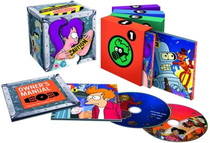 Futurama - Saisons 1-4 (15 DVDs)