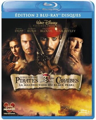 Pirates des Caraïbes - La malédiction du Black Pearl (2003) (2 Blu-rays)