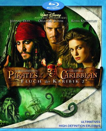 Pirates of the Caribbean - Fluch der Karibik 2 (2006) (2 Blu-rays)