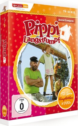 Pippi Langstrumpf - Die komplette TV Serie (Studio 100, Box, 5 DVDs)