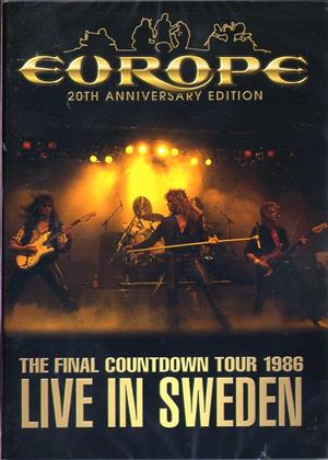 Europe - The final Countdown Tour 1986 - Live in Sweden
