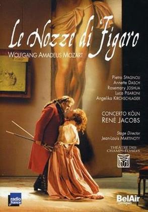 Concerto Köln, René Jacobs & Luca Pisaroni - Mozart - Le nozze di Figaro (Bel Air Classique, 2 DVDs)