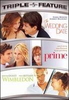 The wedding date / Prime / Wimbledon (2 DVDs)