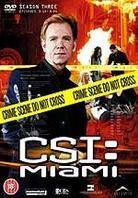 CSI: Miami - Series 3.2 (3 DVD)
