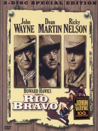 Rio Bravo (1959) (Special Edition, Holzbox, 2 DVDs)