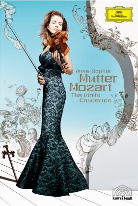 Anne-Sophie Mutter - Mozart - Violin Concertos Nos. 1-5 (Deutsche Grammophon, 2 DVDs)