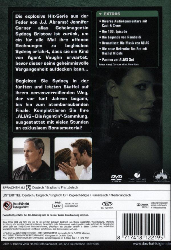 Alias Die Agentin Staffel 5 Die finale Staffel (5 DVD) Alias Die Agentin Staffel 5 Die finale Staffel (5 DVD)