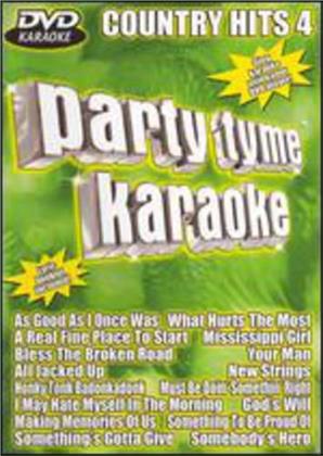 Party Tyme Karaoke - Country hits 4