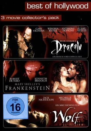 Bram Stoker's Dracula / Mary Shelley's Frankenstein / Wolf (Best of Hollywood, 3 DVDs)