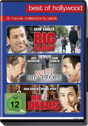 Big Daddy / Die Wutprobe / Mr. Deeds - Best of Hollywood 3 (3 DVDs)