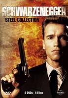 Schwarzenegger Steel Collection (Steelbook, 4 DVDs)