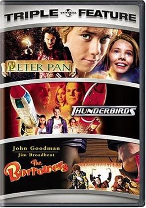 Peter Pan / Thunderbirds / The Borrowers - (Triple Feature, 2 DVD)