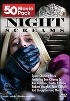 Night Screams - 50 Movie Pack (12 DVDs)