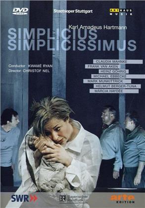 Staatsorchester Stuttgart, Kwamé Ryan & Claudia Mahnke - Hartmann - Simplicius Simplicissimus (Arthaus Musik)