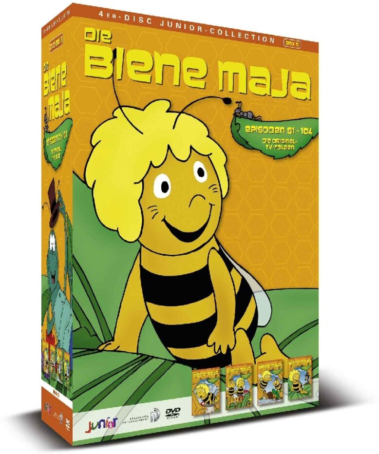 Die Biene Maja 5 - (Junior-Collection 4 DVDs)