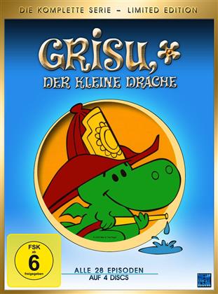 Grisu, der kleine Drache (Die komplette Serie - Limited Edition, 4 DVD)