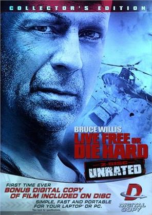 Die Hard 4 - Live Free or Die Hard (2007) (Collector's Edition, Unrated, 2 DVDs)