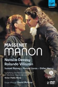 Orchestra of the Gran Teatre del Liceu, Victor Pablo Pérez, … - Massenet - Manon (Erato, 2 DVDs)