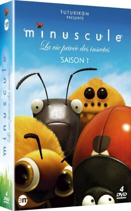 Minuscule - La vie privée des insectes - Saison 1 - Vol. 1 à 4 (4 DVDs)